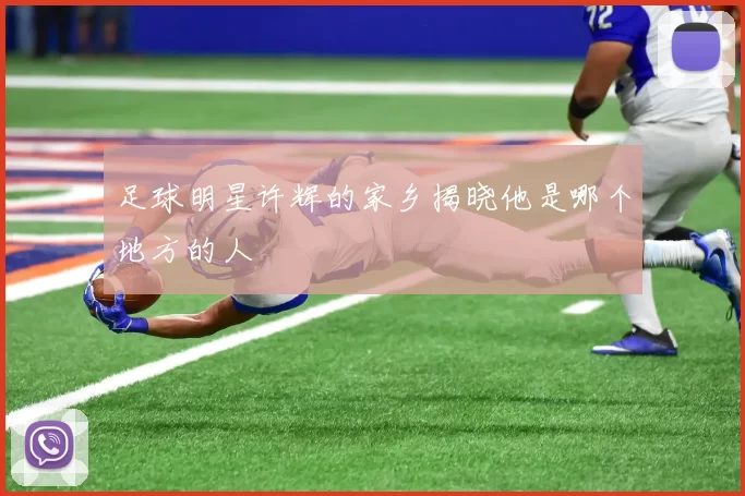 足球明星许辉的家乡揭晓他是哪个地方的人