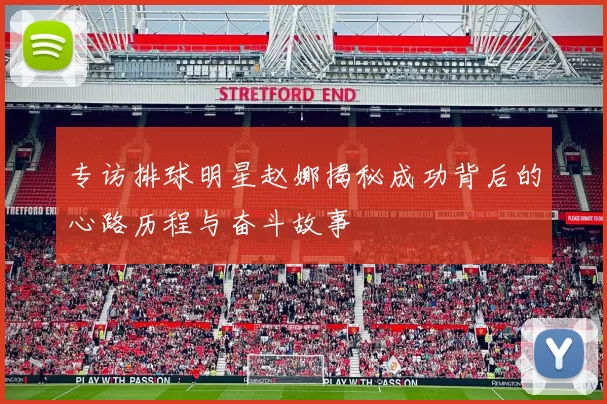 专访排球明星赵娜揭秘成功背后的心路历程与奋斗故事