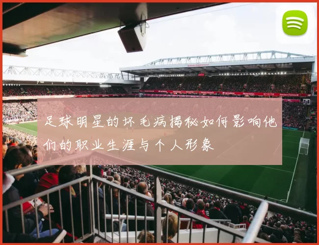 足球明星的坏毛病揭秘如何影响他们的职业生涯与个人形象